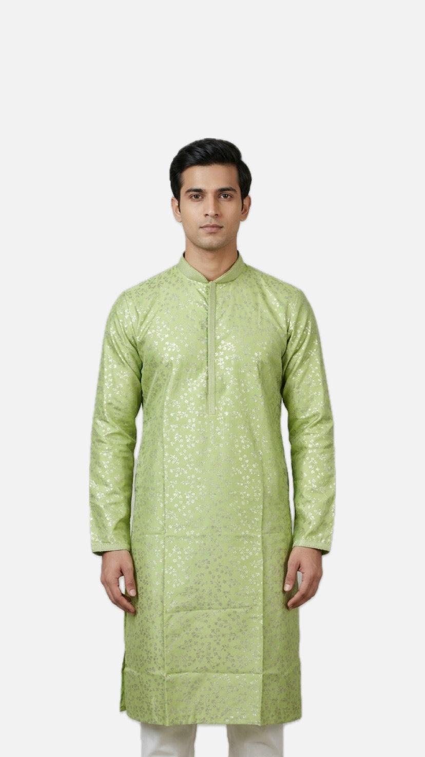 Green Kurta Set